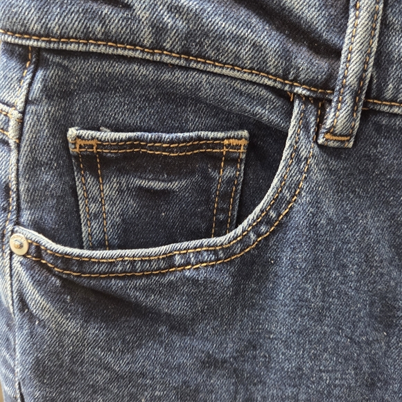 DL1961 Women's Straight Leg Jeans in Dark Blue - Picture 2 of 10